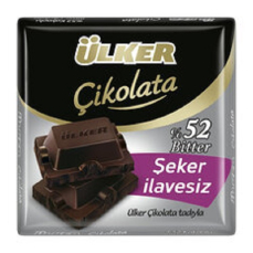 ÜLKER KARE % 52 BİTTER ŞEKERSİZ ÇİK. 60 GR