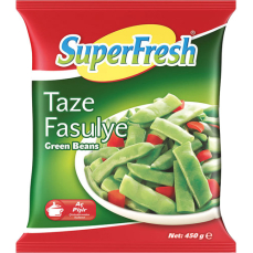 SUPERFRESH TAZE FASULYE 450 GR 